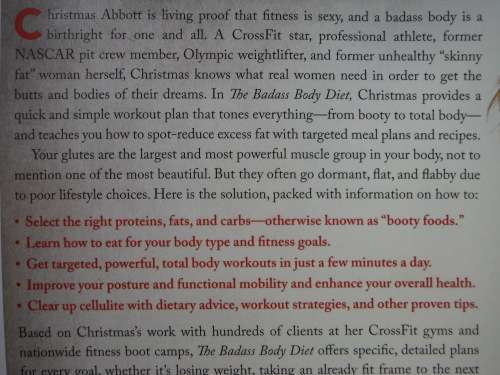 The Badass Body Diet - Softcover - Christmas Abbott