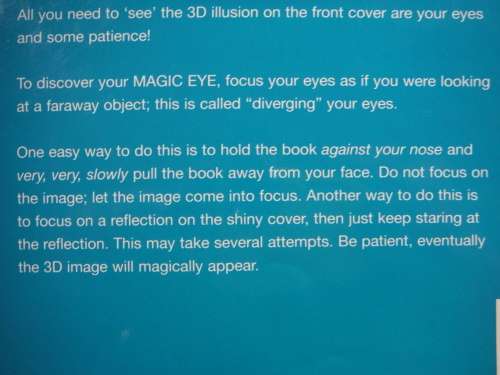 Magic Eye III - Visions : A New Dimension in Art - 3D Illusions by N.E.Thing Enterprises