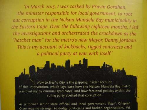 How to Steal a City : The Battle for Nelson Mandela Bay - Crispian Olver