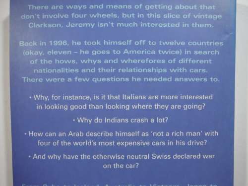 Motorworld - Jeremy Clarkson