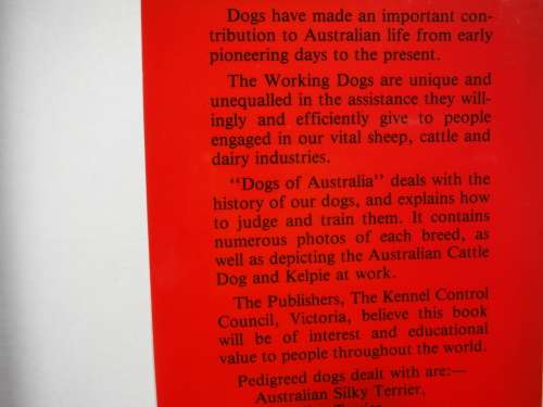 The Complete Australian Dog Book - The Kennel Control Council, Victoria