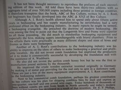 ABC and XYZ of Bee Culture - The A.I. Root Bee Library - 32nd Edition - 1962