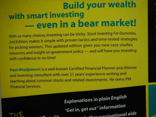 Stock Investing for Dummies - 2nd Edition - Paul Mladjenovic
