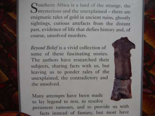 Beyond Belief : Murders and Mysteries of Southern Africa - Sian Hall and Rob Marsh