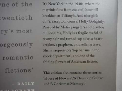 Breakfast at Tiffany`s - Truman Capote