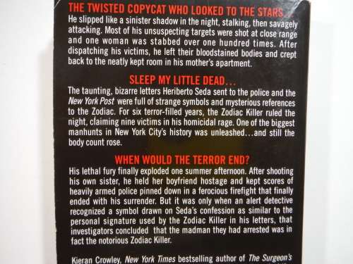 Sleep My Little Dead : The True Story of the Zodiac Killer - Paperback - Kieran Crowley