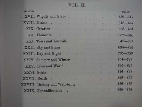 Teutonic Mythology : Volume 2 - Jacob Grimm