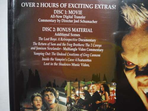 The Lost Boys - DVD - 2 Disc Set