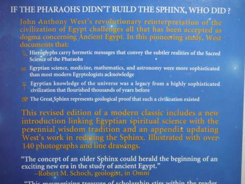 Serpent in The Sky : The High Wisdom of Ancient Egypt - John Anthony West