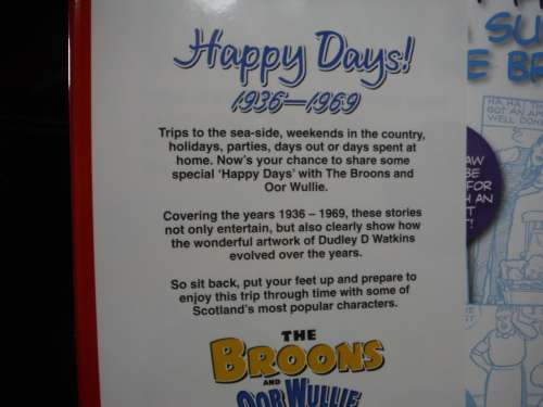 The Broons and Oor Wullie : Happy Days 1936-1969 - Scottish Comic Strip