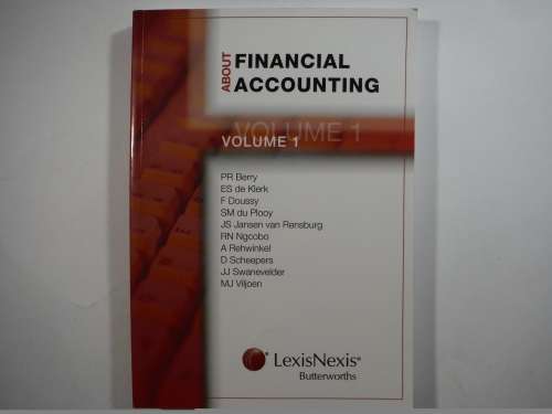 About Financial Accounting : Volume 1 - PR Berry - LexisNexis