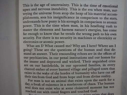 Three Magic Words : The Key to Power, Peace and Plenty - U.S. Andersen - 1954