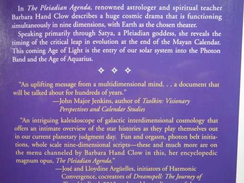 The Pleiadian Agenda : A New Cosmology for the Age of Light - Barbara Hand Clow