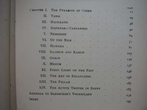Ten Years Digging in Egypt - W.M. Flinders Petrie - Published 1892 - Rare Find