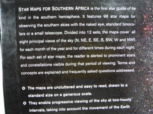 Star Maps for Southern Africa : An Easy Guide to the Night Skies - Albert Jansen - 2004
