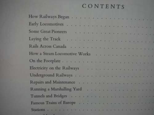 The Horizon Book of Railways - Published 1961