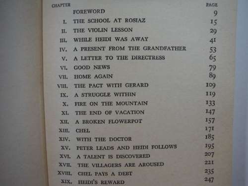 Heidi Grows Up - Charles Tritten - Published 1969