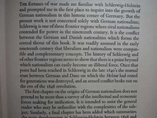 Schleswig-Holstein 1815-48 : A Study in National Conflict - W.Carr 1963