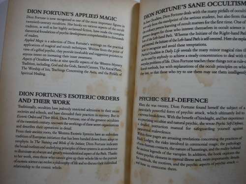 The Mystical Qabalah - Paperback - Dion Fortune - 1987 Edition