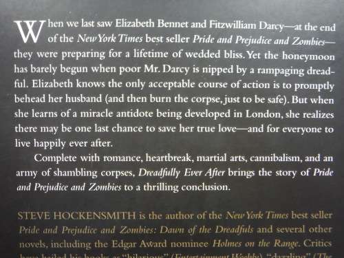 Pride and Prejudice and Zombies : Dreadfully Ever After - Paperback - Steve Hockensmith