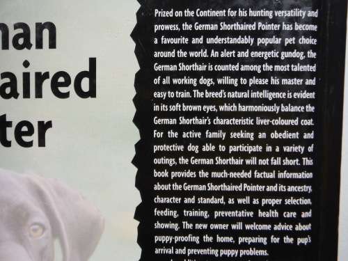 German Shorthaired Pointer - Hardcover - Nona Kilgore Bauer