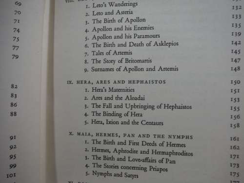 Myth and Man : The Gods of the Greeks - Hardcover - C. Kerenyi - 1951 Edition