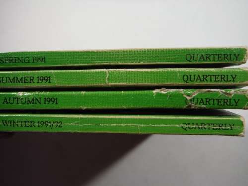 Evergreen : Britain`s Brightest Country Quarterly - 4 Volumes 1991