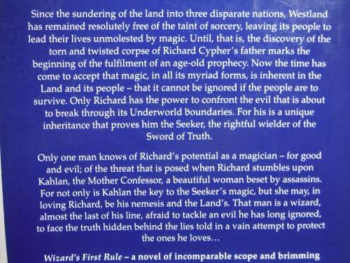 Wizard`s First Rule - Paperback - Terry Goodkind