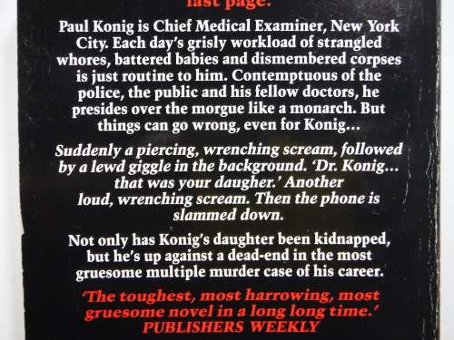 City of the Dead - Paperback Thriller - Herbert Lieberman