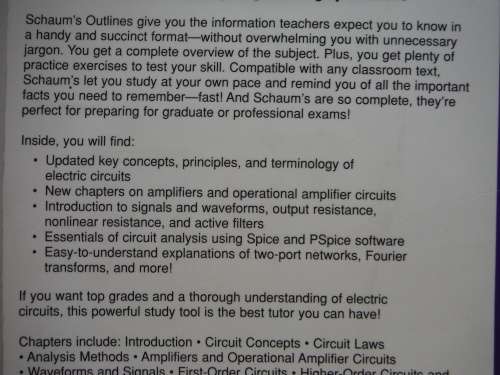 Schaum`s Outlines : Electric Circuits - Fourth Edition