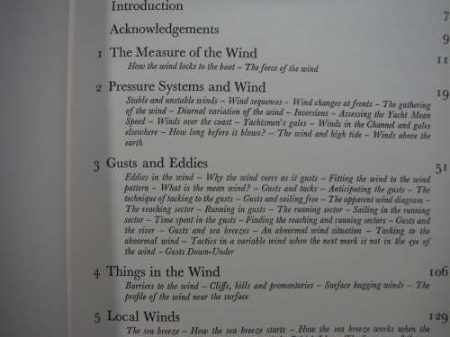 Wind and Sailing Boats - Hardcover - Alan Watts - 1970 Edition