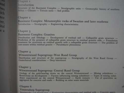 Engineering Geology of Southern Africa : Volume 1 - A.B.A. Brink - 1979 Edition