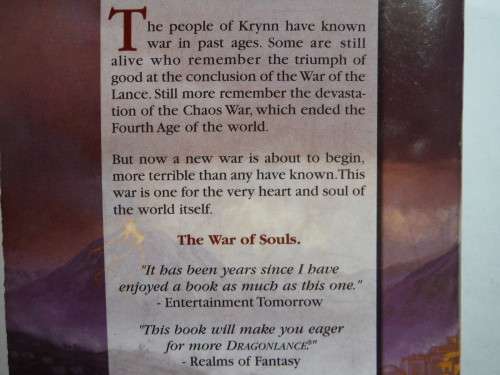 DragonLance : Dragons of the Fallen Sun : The War of Souls Vol 1 - Paperback - Margaret Weis
