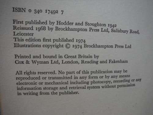 Five on a Treasure Island - Hardcover - Enid Blyton - 1974 Edition