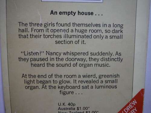 Nancy Drew : The Ghost of Blackwood Hall - Paperback - Carolyn Keene - 1975