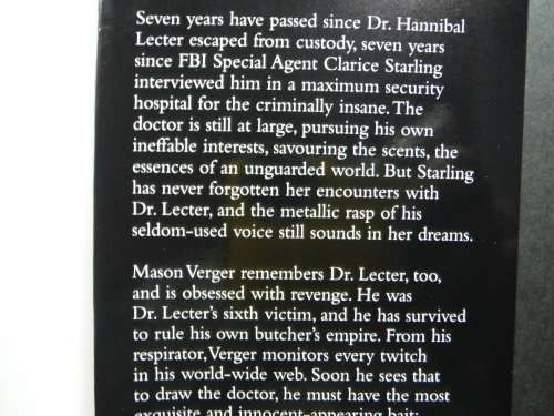 Hannibal - Hardcover - Thomas Harris