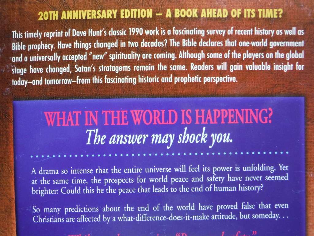 Global Peace and the Rise of Antichrist - Paperback - Dave Hunt