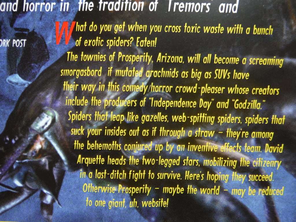 Eight Legged Freaks - DVD