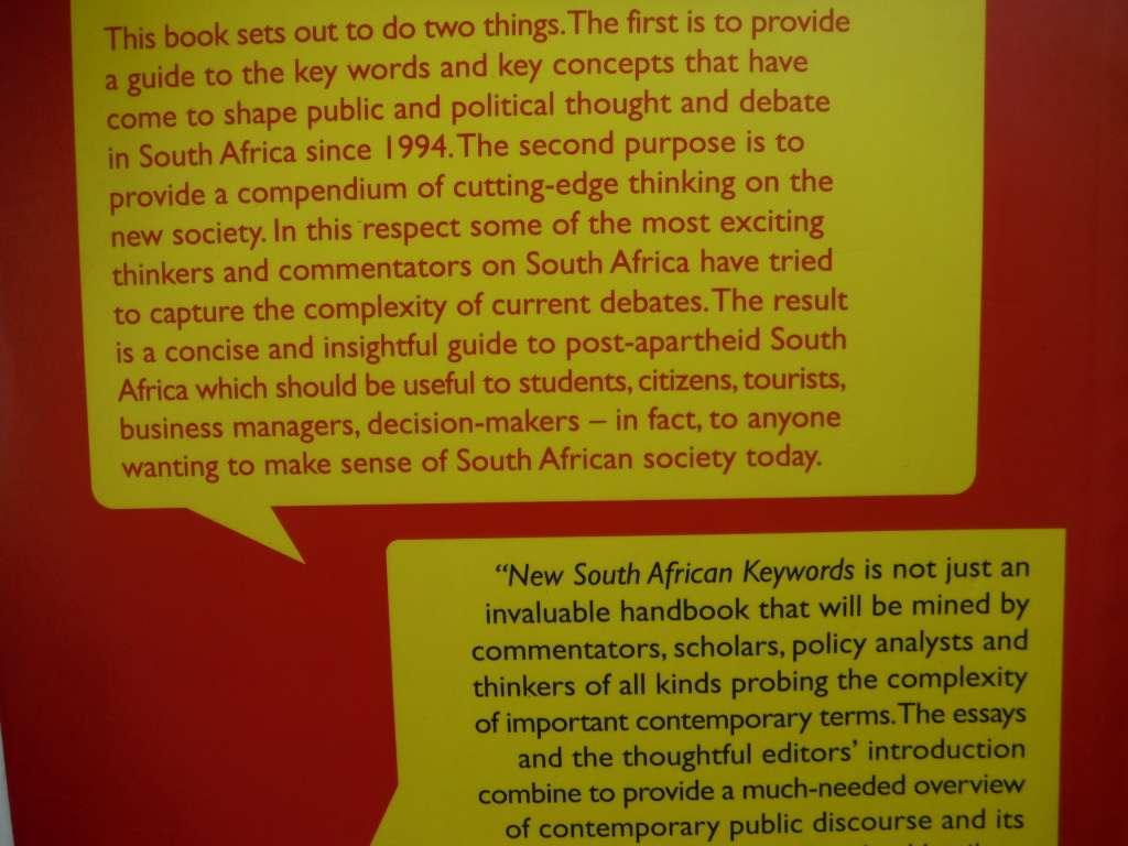 New South African Keywords - Paperback - Edited by Nick Shepherd