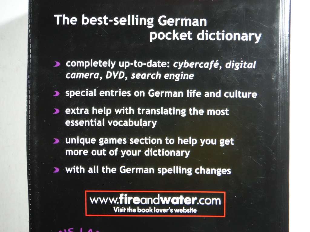Collins Pocket German Dictionary in Colour