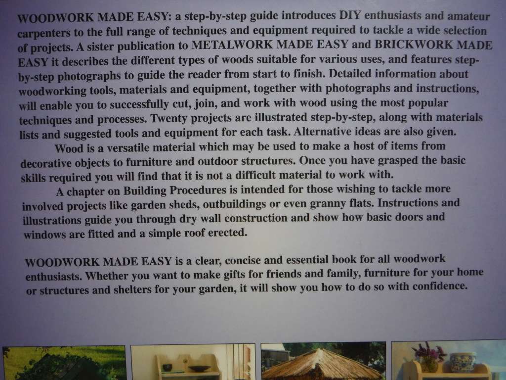 Woodwork Made Easy - Softcover - Penny Swift