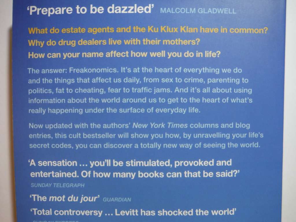 Freakonomics - Paperback - Steven D. Levitt