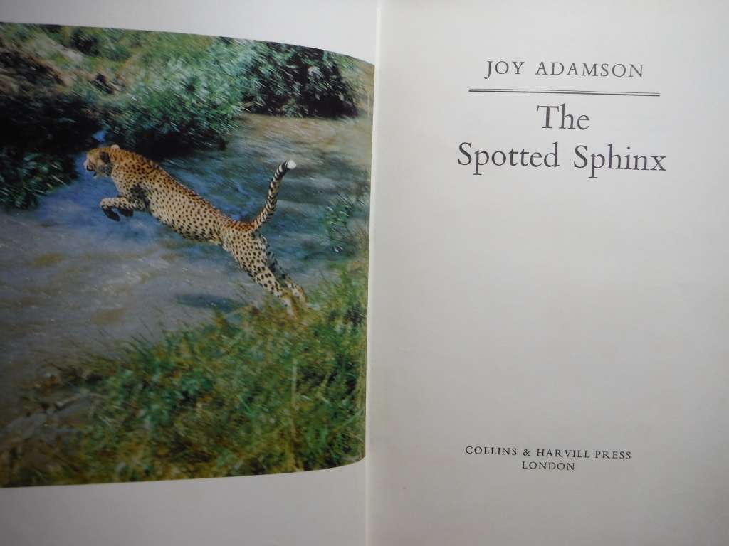 The spotted Sphinx - Hardcover - Joy Adamson - 1969