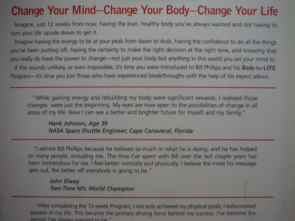 Body for Life Bundle - Hardcover - Bill Phillips - Book Plus Success Journal