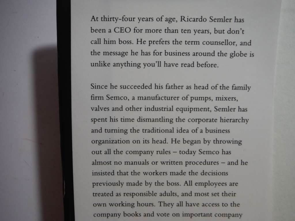 Maverick! : The Success Story Behind the World`s Most Unusual Workplace - Hardcover - Ricardo Semler