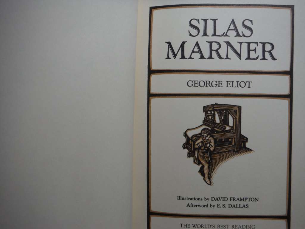 Silas Marner - Hardcover - George Eliot - Reader`s Digest