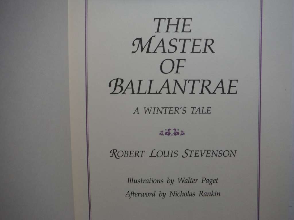 The Master of Ballantrae - Hardcover - Robert Louis Stevenson - Reader`s Digest