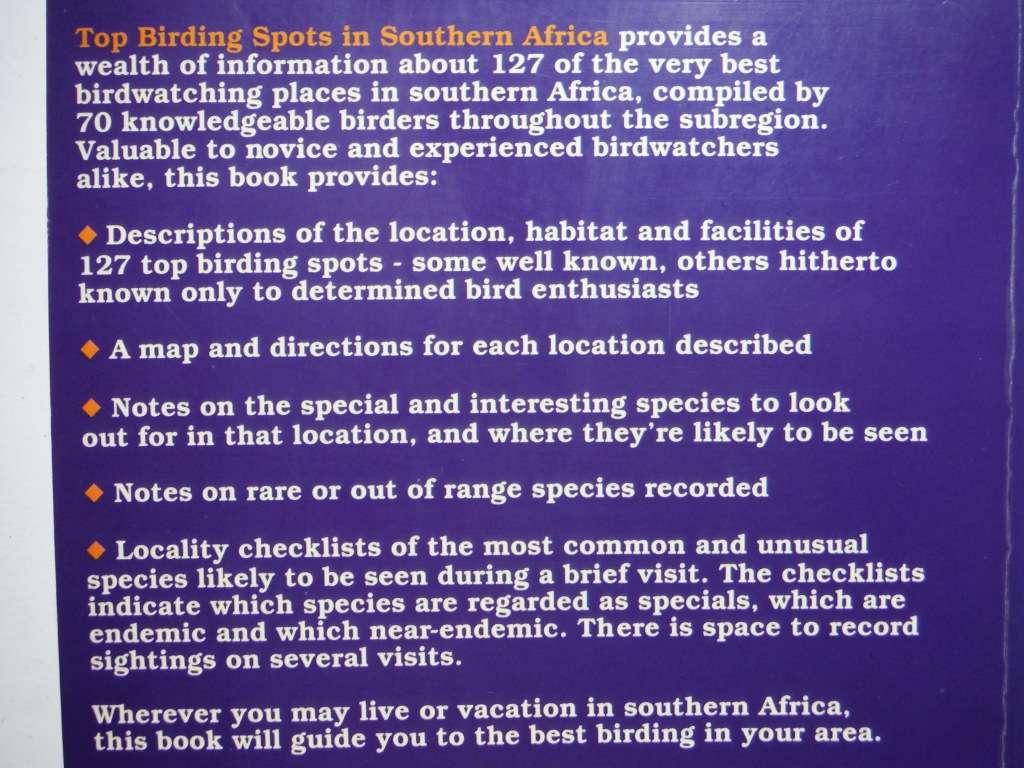 Top Birding Spots in Southern Africa - Paperback - Compiled by Hugh Chittenden
