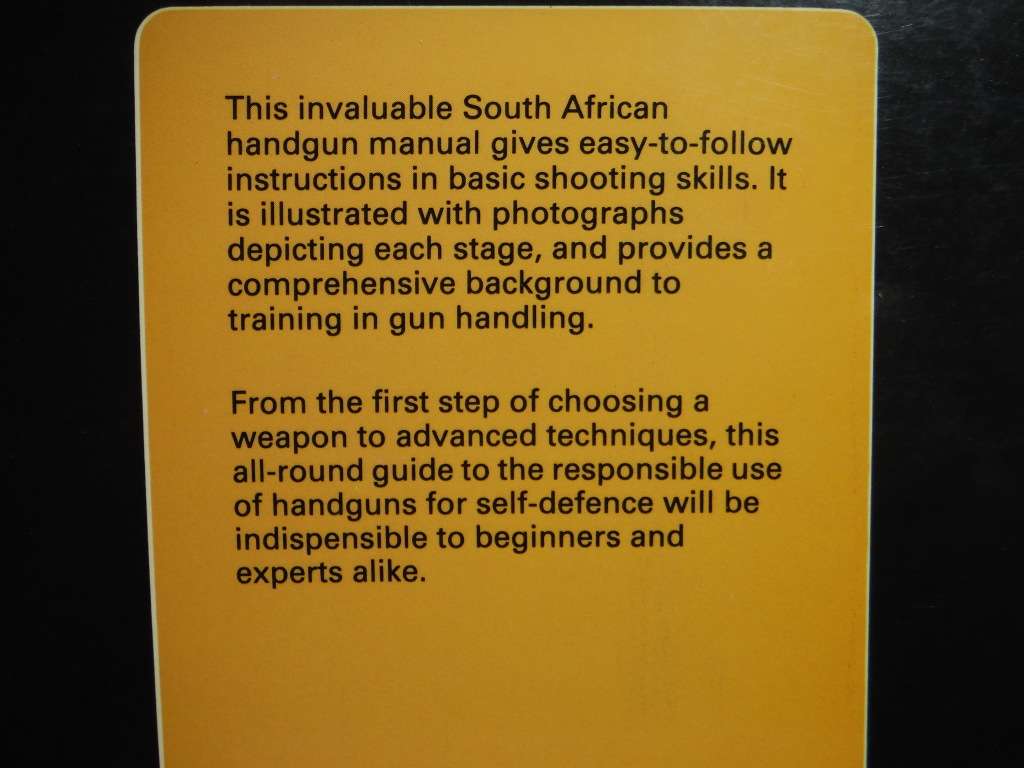 Handguns for Self-Defence : A South African Guide - Paperback - Gerry Gore - 1989