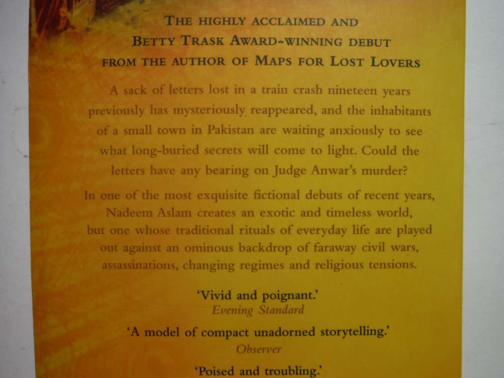 Season of the Rainbirds - Paperback - Nadeem Aslam